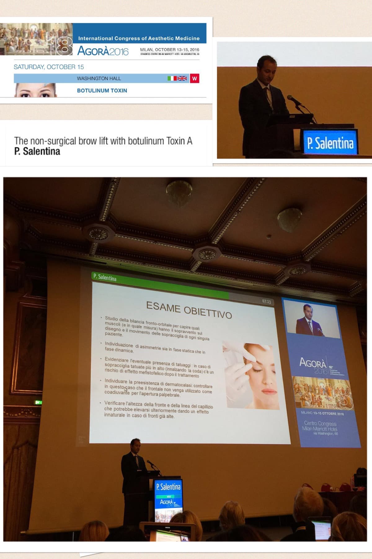 18th International Congress of Aesthetic Medicine Agorà 2016