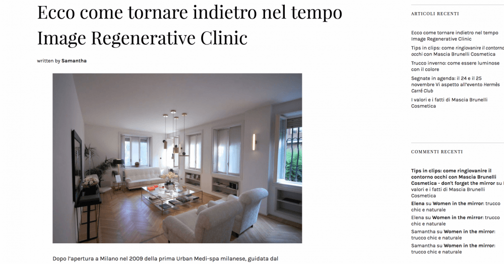How to Turn Back Time - Image Regenerative Clinic