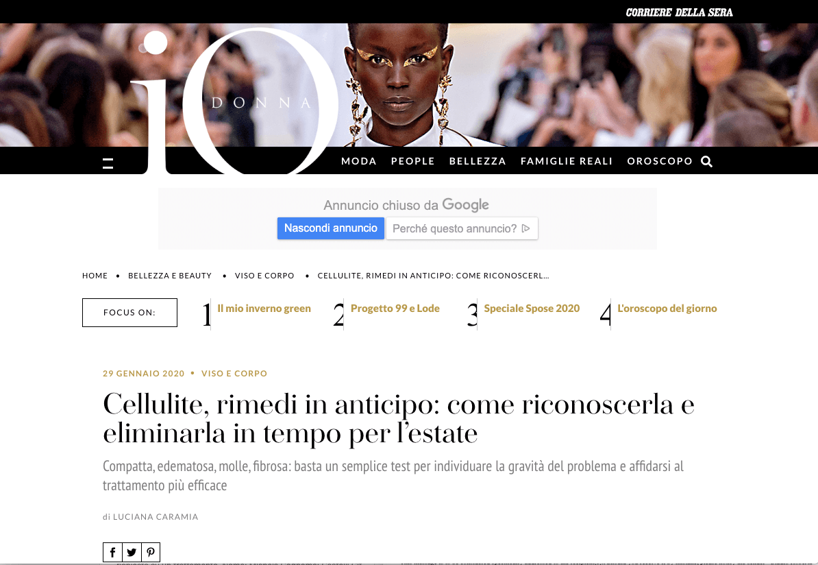 iodonna.it - How to Identify and Eliminate Cellulite