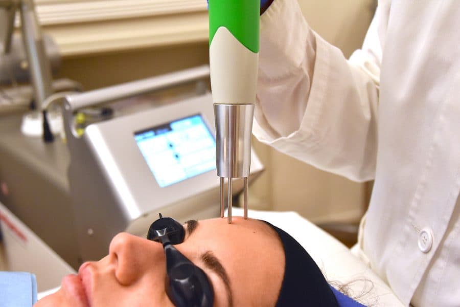 Removing Skin Pigmentation with Q-Switched Laser